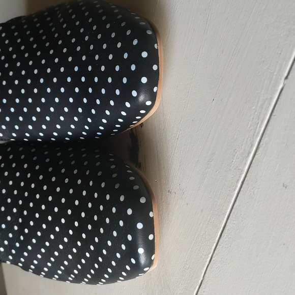Like New Leather Dolce Vita Brie Polka Dot Mules - Picture 4 of 12